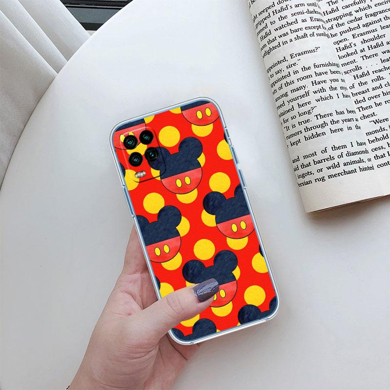 Mickey Minnie Mouse Transparent Phone Case for Motorola Moto G10 G20 G30 G31 G32 G34 G35 G41 G42 G50 G51 G52 G55 G60 G60S