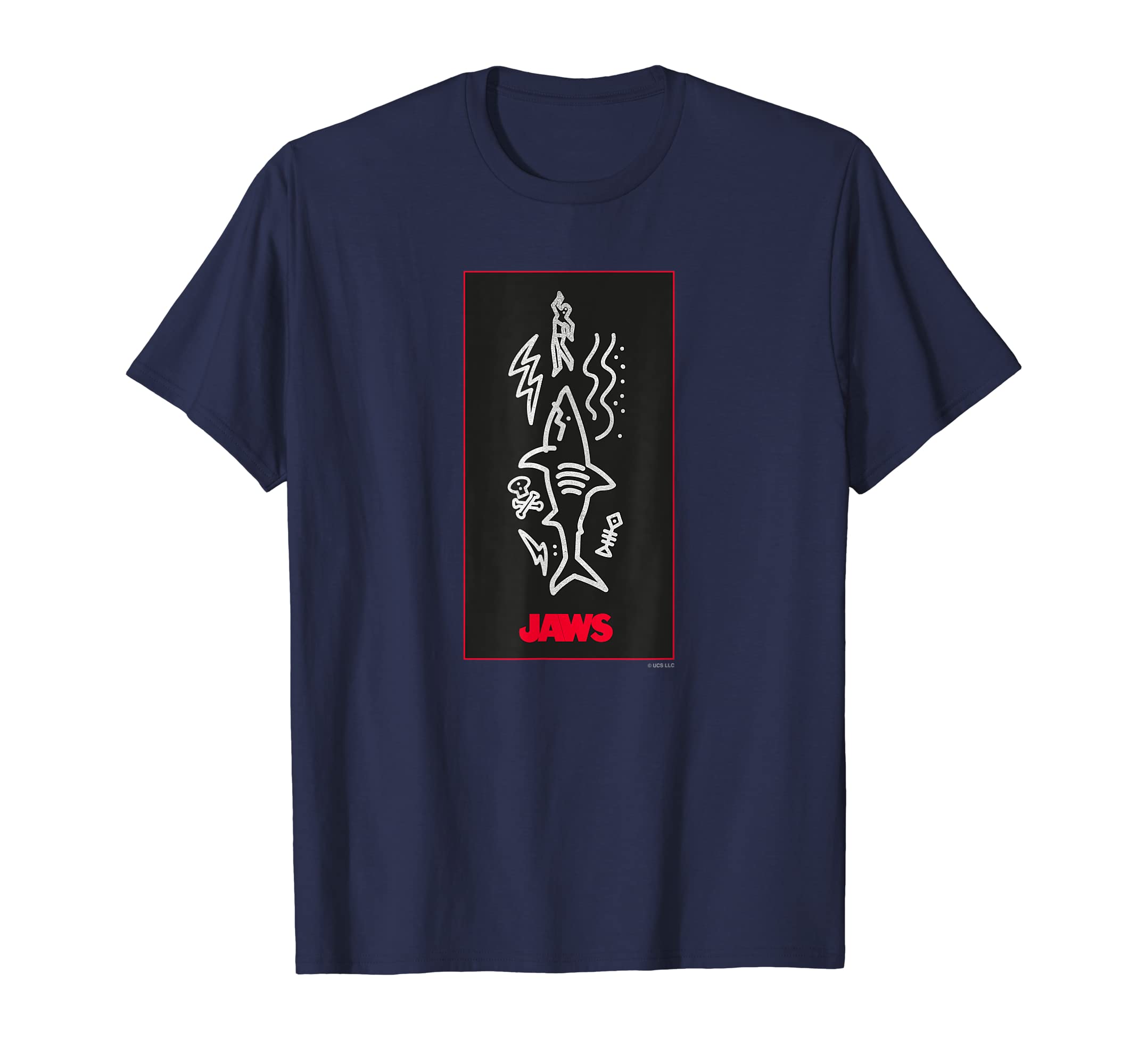 

Jaws JAWS POSTER (LINE ART) T-shirt