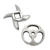 Meat Grinder Knife Stainless Steel Mincer Plate Meat Grinder Disc Meat Grinder Plate Meat Grinder Blade for Kitchen