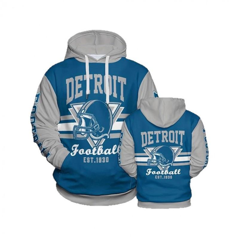 Mens Hooded Sweatshirt 3D Digital Print San Francisco Football Graphic Casual Sports Pullover
