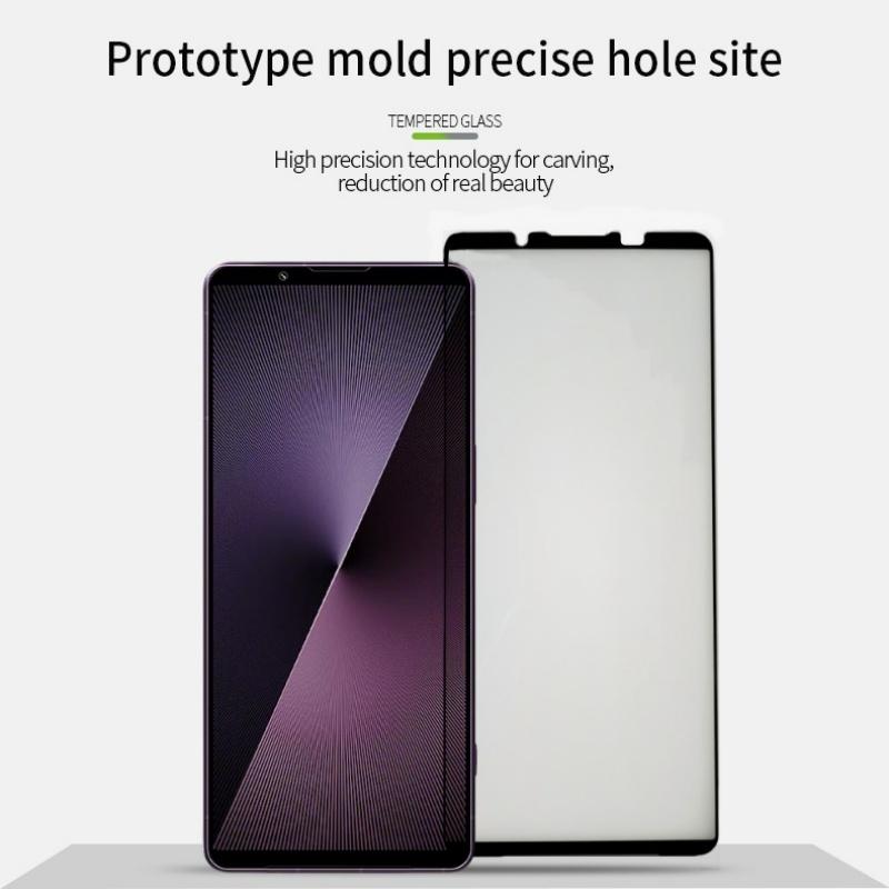 Für Sony Xperia 1 VII Panzerglasfolie PINWUYO Explosionsgeschützt 9H 3D Vollbildschutz