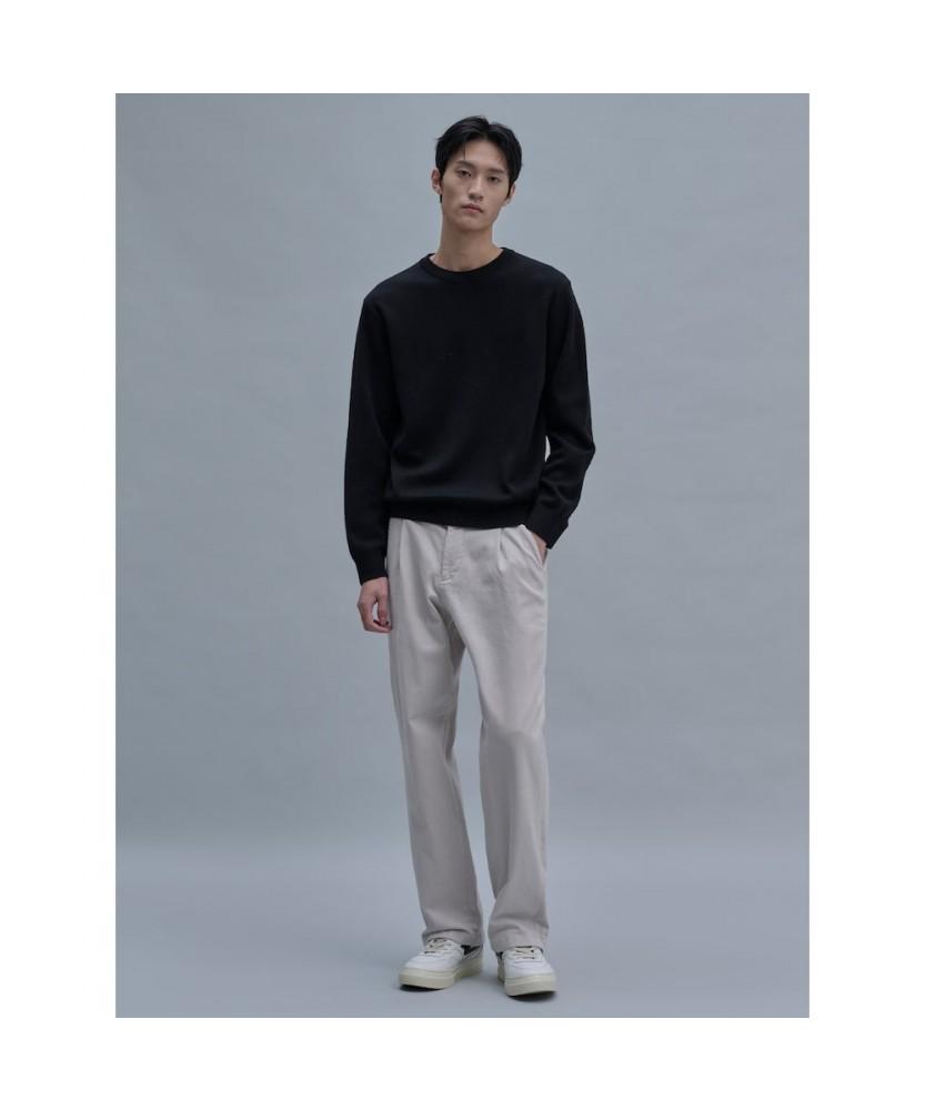 SHIFT.G Basic Crewneck Sweater Black