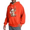 Men's Hooded Sweatshirt, Contrasting Color Sweatshirt, Sports   Casual Jacket
