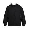 Solid Color Woven Twill Loose Skateboard Work Jacket Unisex Jacket Black FQ0407-010