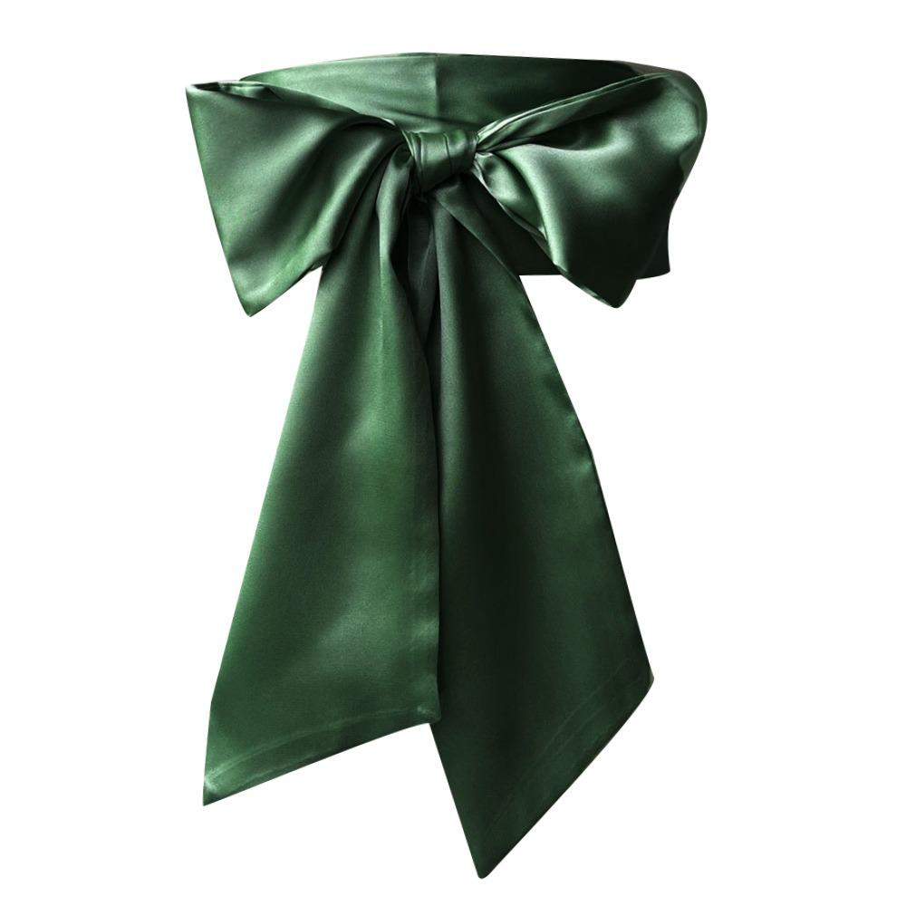 Ozdobná mašličková látka Stuha Cummerbunds Šněrování Pásek pro ženy Lady Girl Svatební