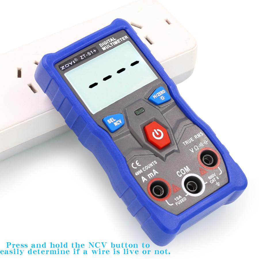 ZOYI ZT-S1+ Smart Electrician Multimeter Household High Precision Digital Mini Automatic Universal Meter