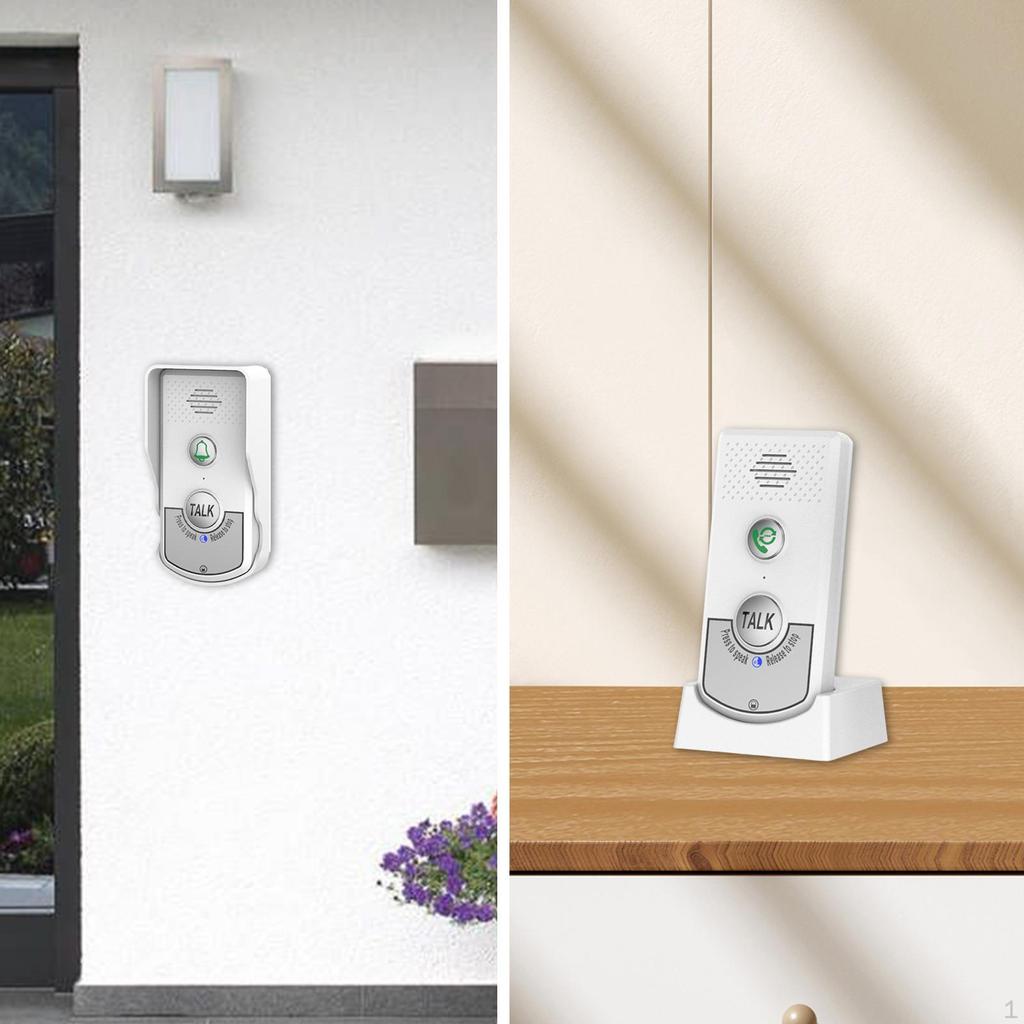 2 Way Doorbell Cordless Intercomunicador Intelligent Chime Voice Intercom for Hotel Home