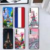 France Eiffel Tower Paris Soft Phone Case for Samsung A17 A37 A57 A16 A26 A36 A56 A15 A25 A35 A55 A14 A24 A34 A54 A13 A23 A33 A5