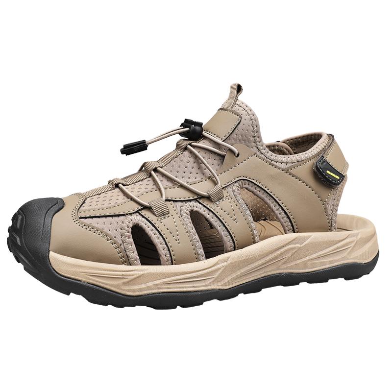 Fashion New Summer Men Outdoor Sandals Roman Trekking Comfortable Casual Climbing Fishing Beach Leather Classic Slippers Hiking Fashion