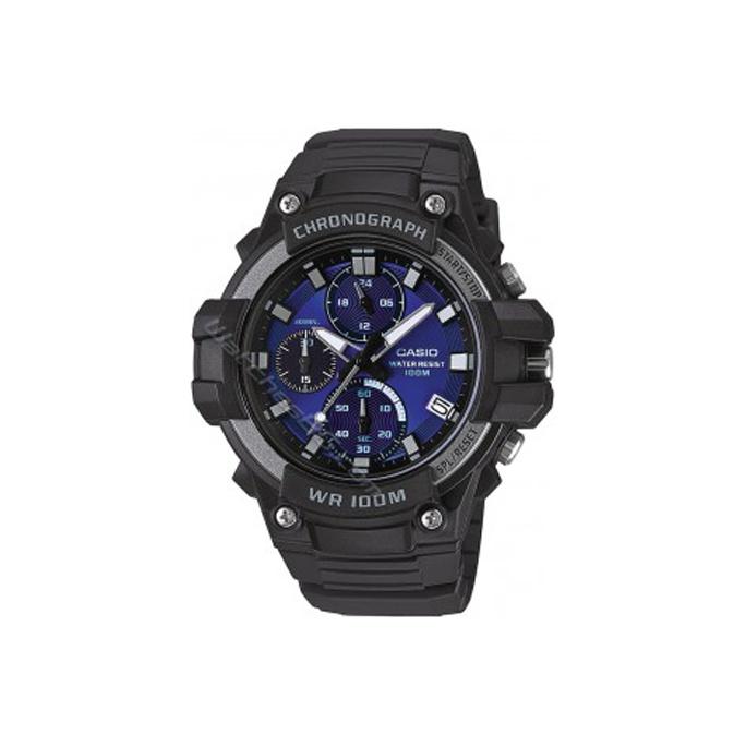 CASIO Men Purple Watch MCW-110H-2A2 MCW-110H-2A2 Black Strap