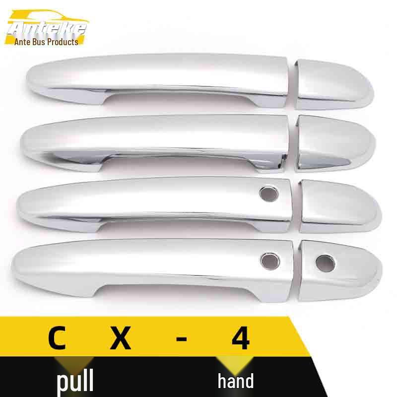 CX-4 Electroplated Door Handle Armrest Buckle Decorative Sticker