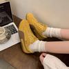 Spring single shoes new Korean version ins female student flat non-slip Forrest Gump shoes casual women's shoes K