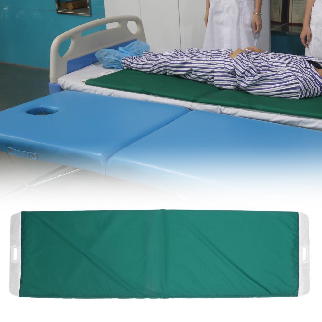 Patient Transfer Board Nylon Lightweight Foldable Transferring Board for Elderly Green