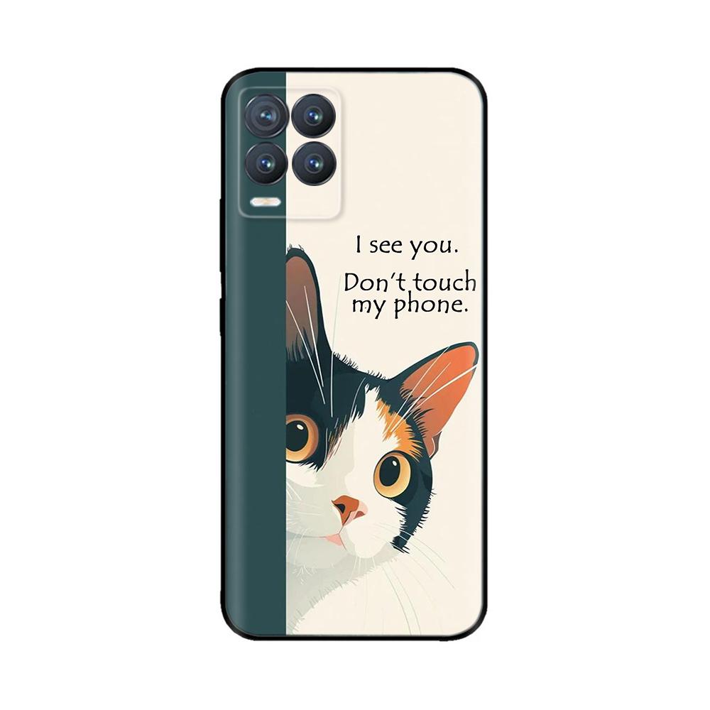 Für Realme 8 Hülle Niedliche Cartoon Bemalte Silikon Rückseite Für Realme 8 Pro 8i Realme8 4G RMX3085 Weiche TPU Handyhülle Coque Etui