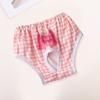 Pet Menstrual Pants Comfortable Absorbent Dog Diapers Prevent Mess Breathable Bow Dog Clothes Elasticity Pants