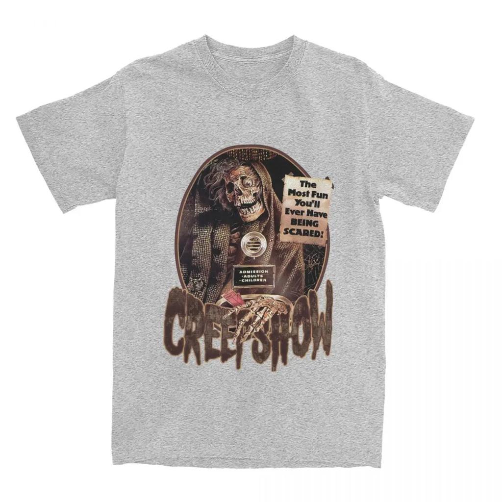 Summer Men Women's Creepshow The Most Fun T Shirt Accessories Scary Creepshow Movie Lover Fans  T-shirt Clothes Tee Shirt