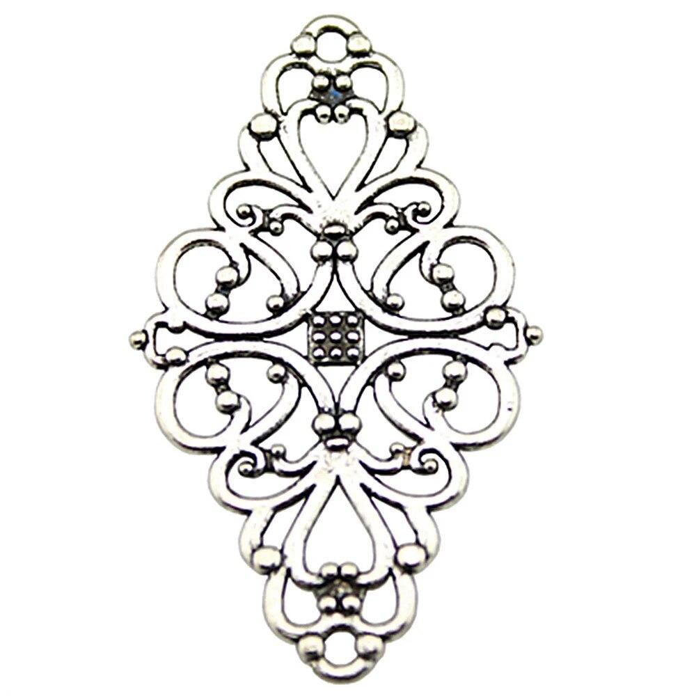 Composants de connecteur de fleur Charm de sac Cadeau pour la fabrication de bijoux