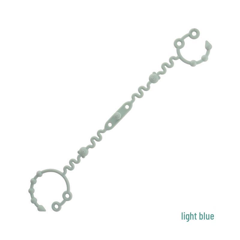 

Детский силиконовый жевательный ремешок-шнурок - Защита от падения, пищевой, против потери