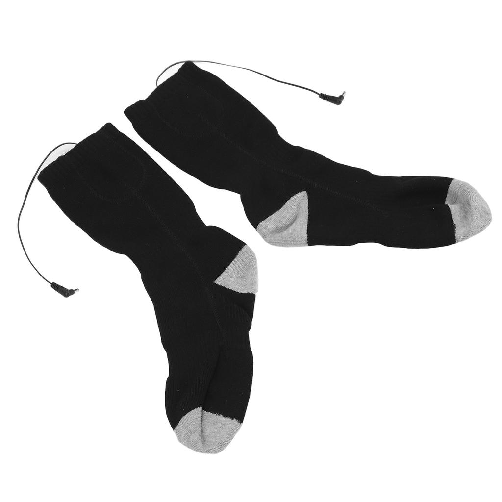 Electric Heated Socks Foot Bottom Heated Thermal Socks Winter Battery Heating Socks