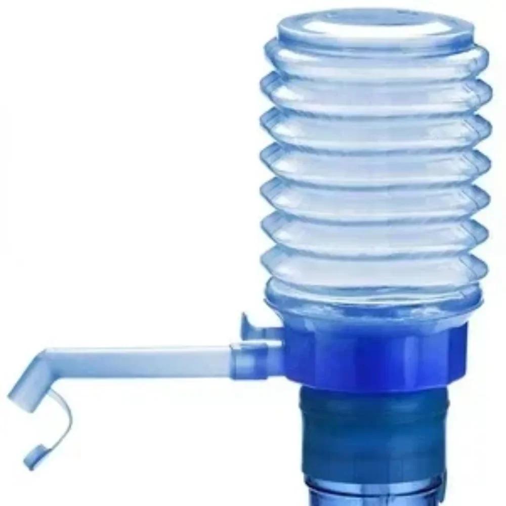 1PC Water Bottles Pump Manual Hand Pressure Drinking Fountain Pressure Pump Water Press Pump with An Extra Short Tube Food Grade