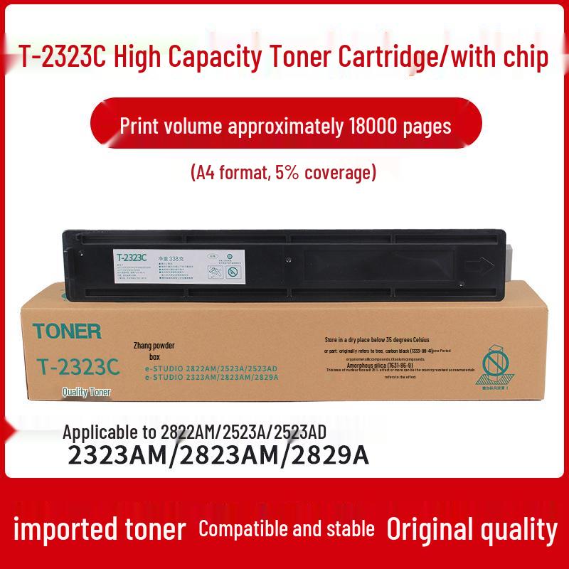 Kompatible Toshiba Tonerkartusche für Modelle: 2303A, 2523A, 2323AM, 2006, 2505, 2507, 2802A (T2309C)