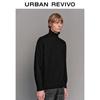 UR Men's 2025 Winter Stand Collar Long Sleeve Knit Sweater