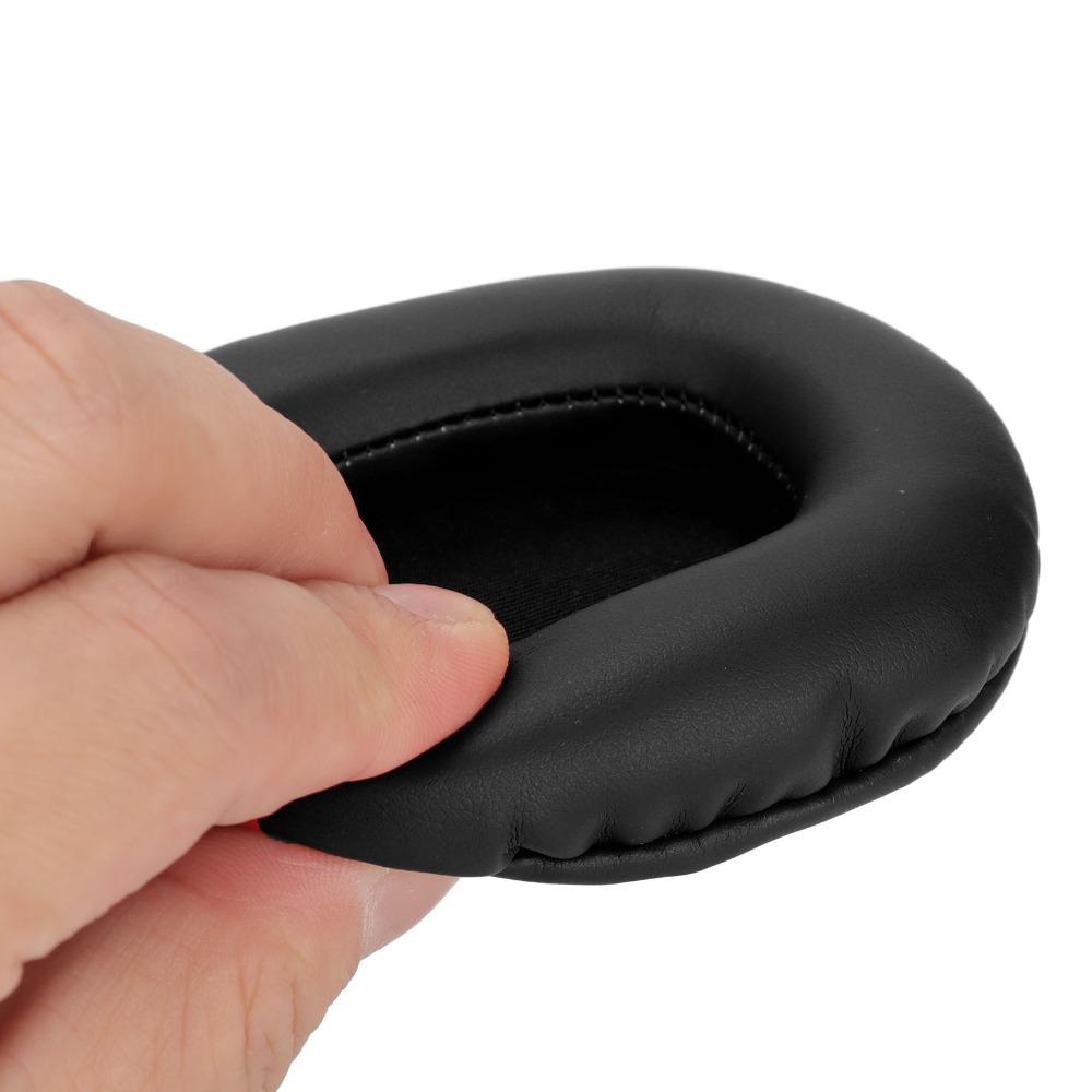 2PCS Leather Noise Isolation Ear Cushions for Edifier W800BT W808BT K800 K830 Headphone чёрный