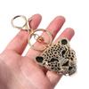Portachiavi Leopardato alla Moda in Lega di Zinco per Regali e Decorazioni per Feste
