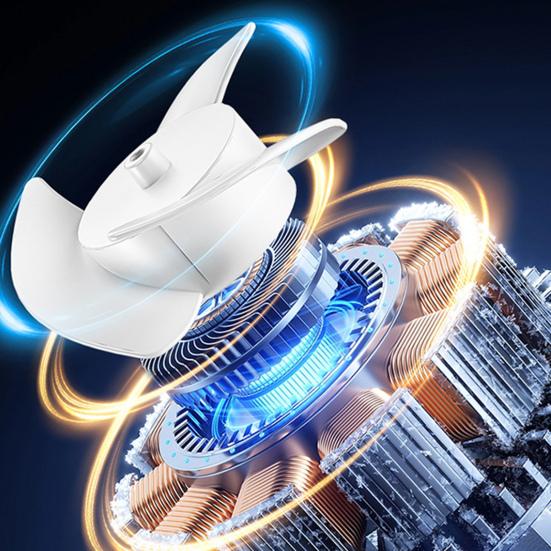Tragbarer Clip-on-Ventilator Auto-Clip-on Klimaanlagenventilator Leichter Leiser Betrieb Ventilator für Outdoor-Reisen Camping Büro