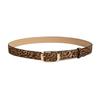 Simple Chic Womens Denim Belt With Gold Eggshaped Buckle For Casual And Work Looks