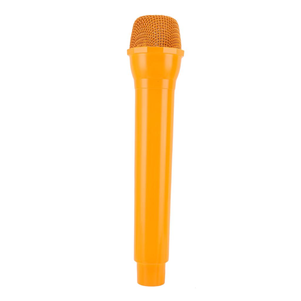 Fake Microphone Prop Simulated Pretend Plastic Microphone Prop for Cosplay Photography Training