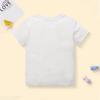 Girls Summer New White Short-Sleeved T-Shirt Cartoon Animal Children'S Short-Sleeved Cute Fashion In Small Children