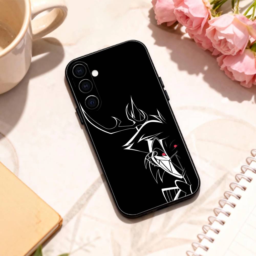 COOL H-HazbinS H-Hotels A-AlastorS   phone Case For Samsung Galaxy A73,A72,A71,A70,A53,A52,A51,Others Soft Black Shell