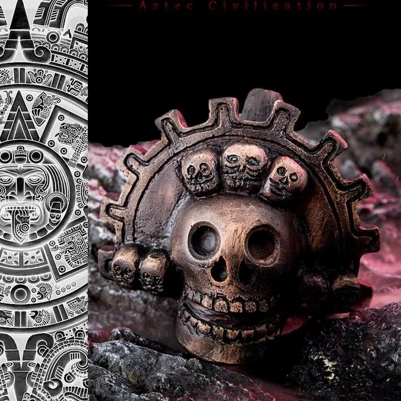 Aztec Whistle Skull Shaped Authentic Aztec Whistle Aztec Death Whistle Loudest Whistle Authentic With Unique Sound For Modern