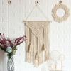 Handmade Wall Tapestry Wall Hanging Aesthetic Tapestry For Living Room Bedroom Balcony Boho Decoration