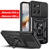 Funda for Motorola G56 G86 5G Case Slide Camera Protection Ring Stand Shockproof Cover for Moto G86 G56 Capa