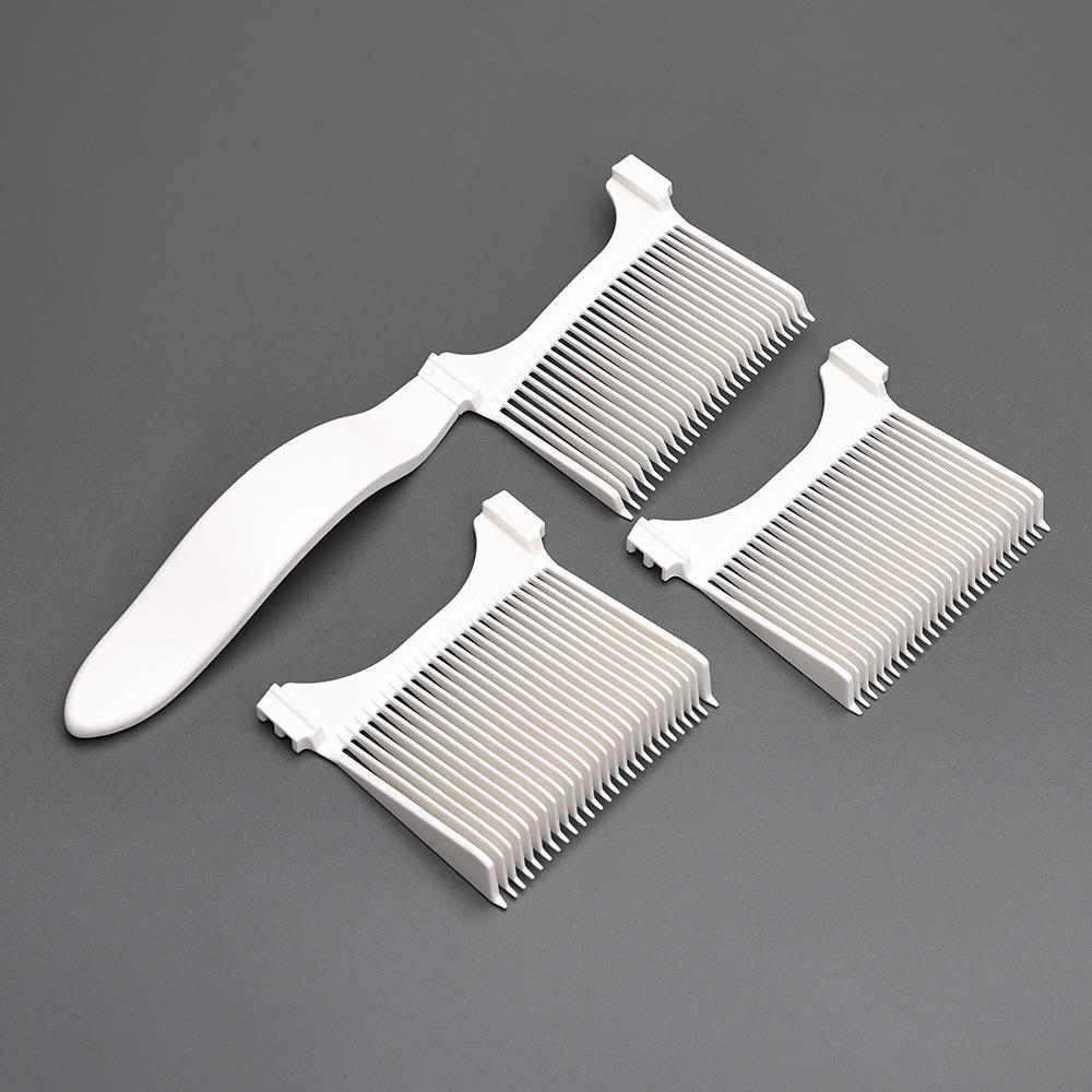 

Мужская расческа для стрижки с изгибом - Инструмент для фейда и укладки