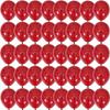 40/20 Adet 10 inç Nar Kırmızı Konfeti Lateks Balonlar Düğün Globos Doğum Günü Bebek Duşu Ev Yeni Yıl Partisi Süslemeleri
