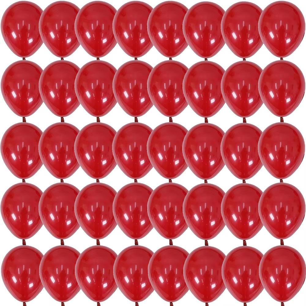 40/20 Adet 10 inç Nar Kırmızı Konfeti Lateks Balonlar Düğün Globos Doğum Günü Bebek Duşu Ev Yeni Yıl Partisi Süslemeleri