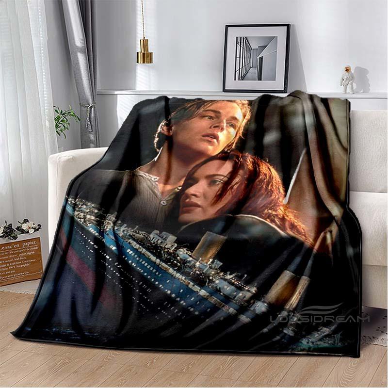 (Titanic) Flannel Blankets Are Suitable for Bedrooms, Living Rooms, Beds, Camping, Picnics, Offices, and Other Places.