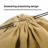 1PC Dustproof Bag, Transparent, Breathable, Moisture-proof, Fully Enclosed Luxury Drawstring Drawstring Storage Bag