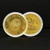 Santa Claus Commemorative Medal: Reindeer Sleigh Creative Gift for European and American Markets
