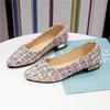 Womens Comfortable Slip on Round Toe Colorful Woven Fabric Penny Loafers Casual Fashion Driving Party Flat Shoes