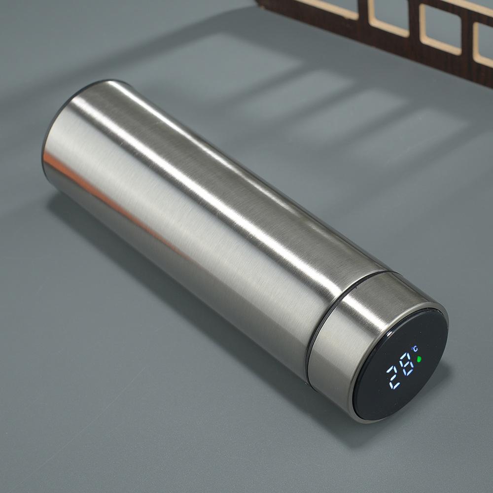 Smart Thermos Cup With Temperature Display 304 Stainless Steel Thermal Insulation Water Cup, Male Digital Display Thermos Cup