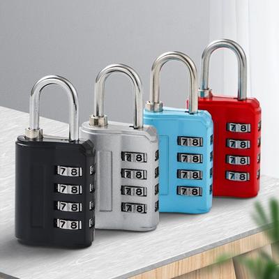 Suitcase Luggage Security Coded Lock 4 Digit Number Combination Pad Lock Padlock Outdoor Waterproof Lock