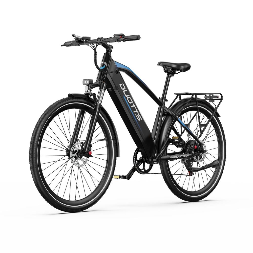 Electric Bike DUOTTS C29 Max 29" 250W Motor City Electric Bicycle 48V 18AH Maax Range 120Km Load 150Kg Black