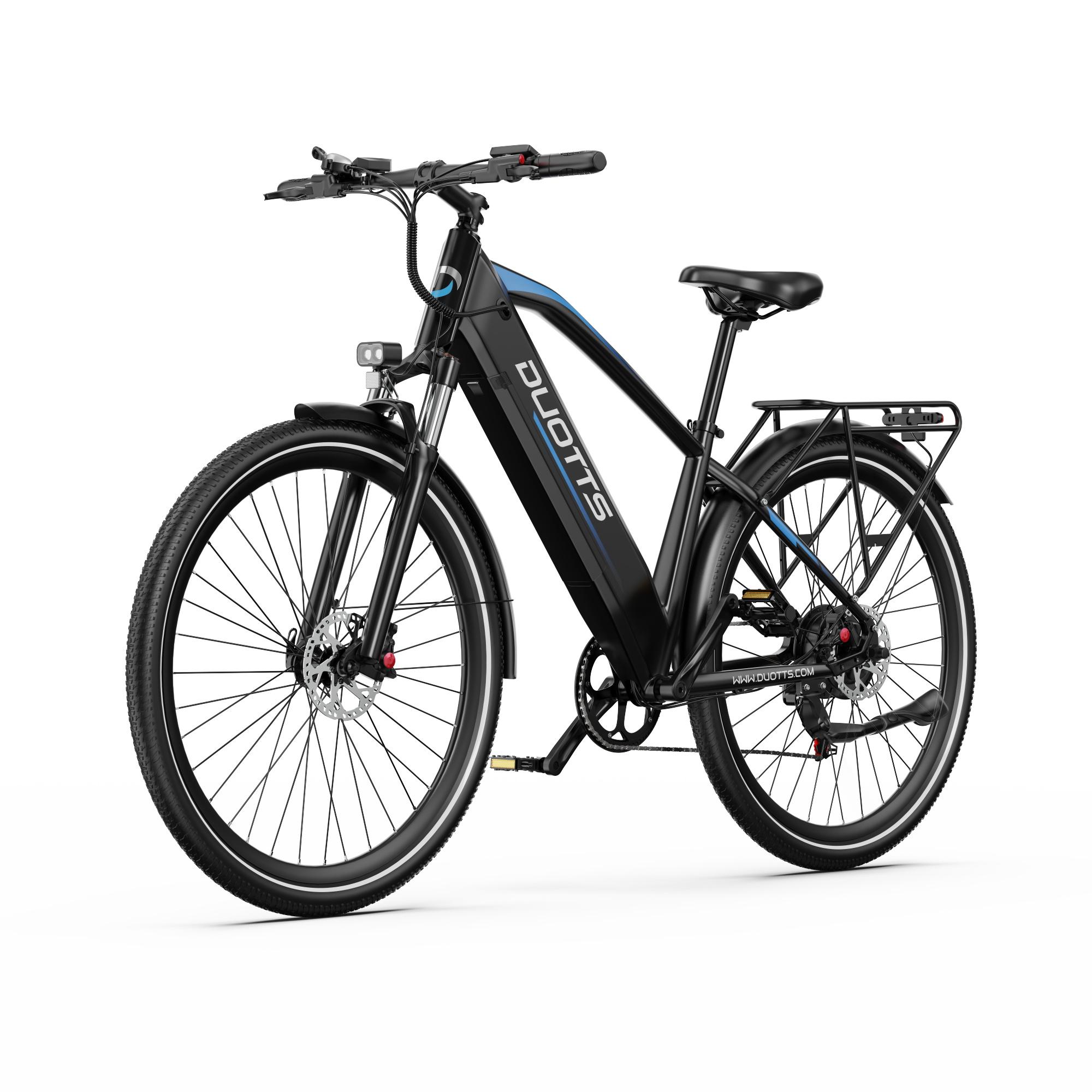 Electric Bicycle DUOTTS C29 MAX 29 inch Tires 250W Motor 48V18Ah Battery 25km/h Max Speed 120km Max Range nero