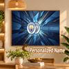 Custom Name Manchester City 5D Diamond Painting Personalized Full Drill Diamond Art Kit Gift