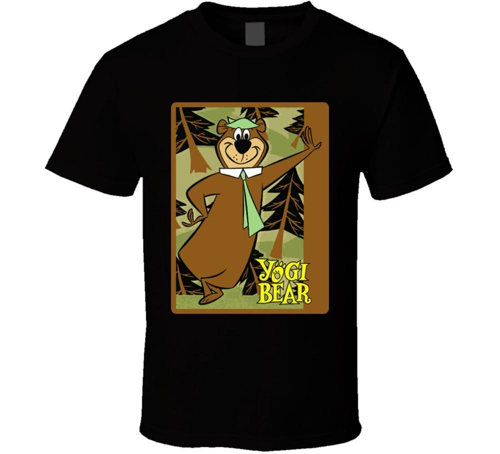 Yogi Bear Boo Boo Cartoon T Shirt S разноцветный
