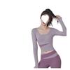 Completo da Yoga Donna Senza Cuciture – Asciugatura Rapida, Controllo Addominale, Pantaloni Lunghi per Corsa, Fitness Indoor e Danza
